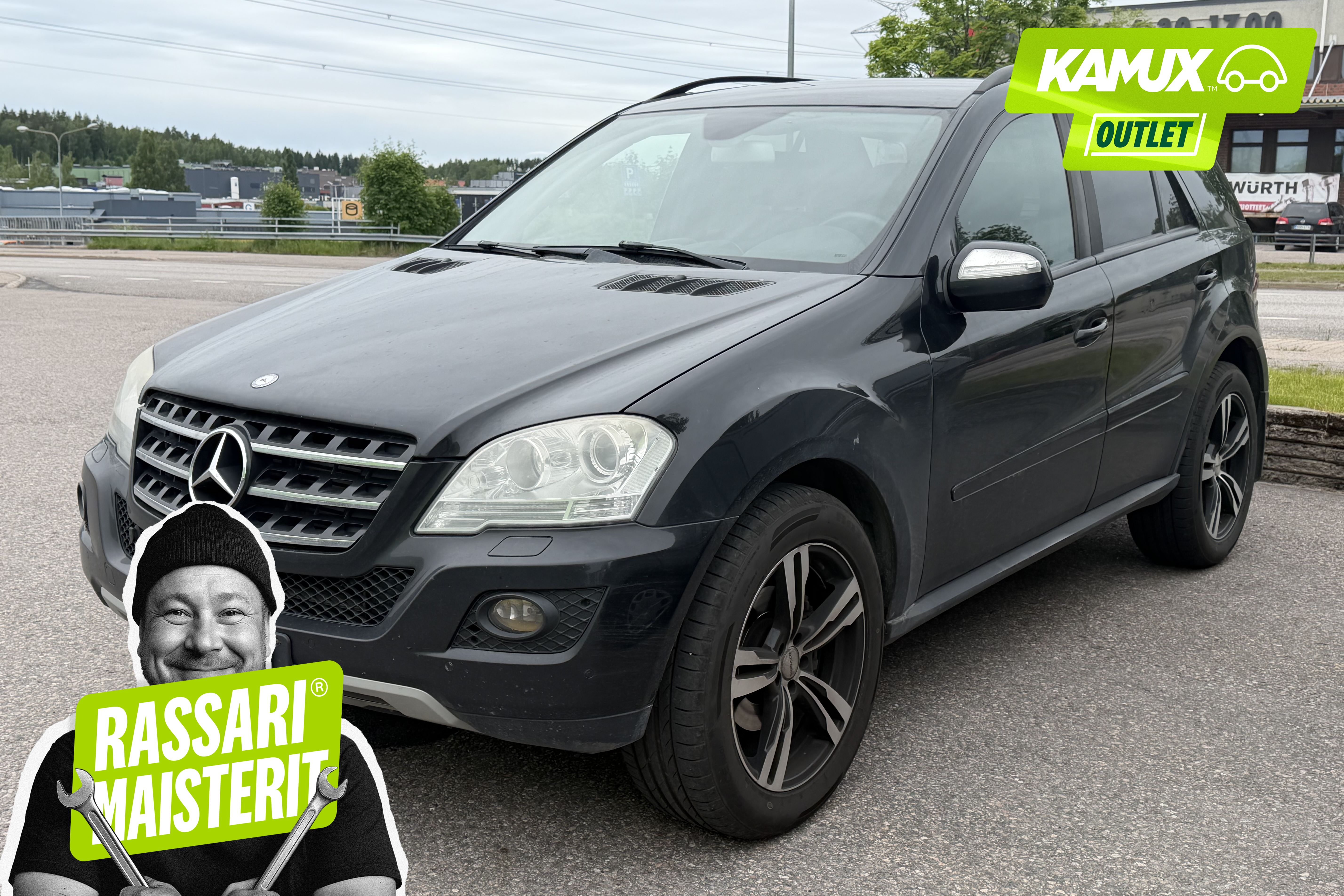 Mercedes-Benz ML 320 CDI 4Matic ** 3500kg vetomassa **