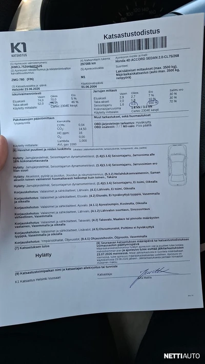 Honda Accord 2004, kuva 4/5