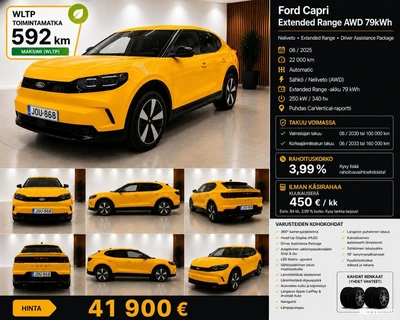 Ford Capri 2025, photo 1/4