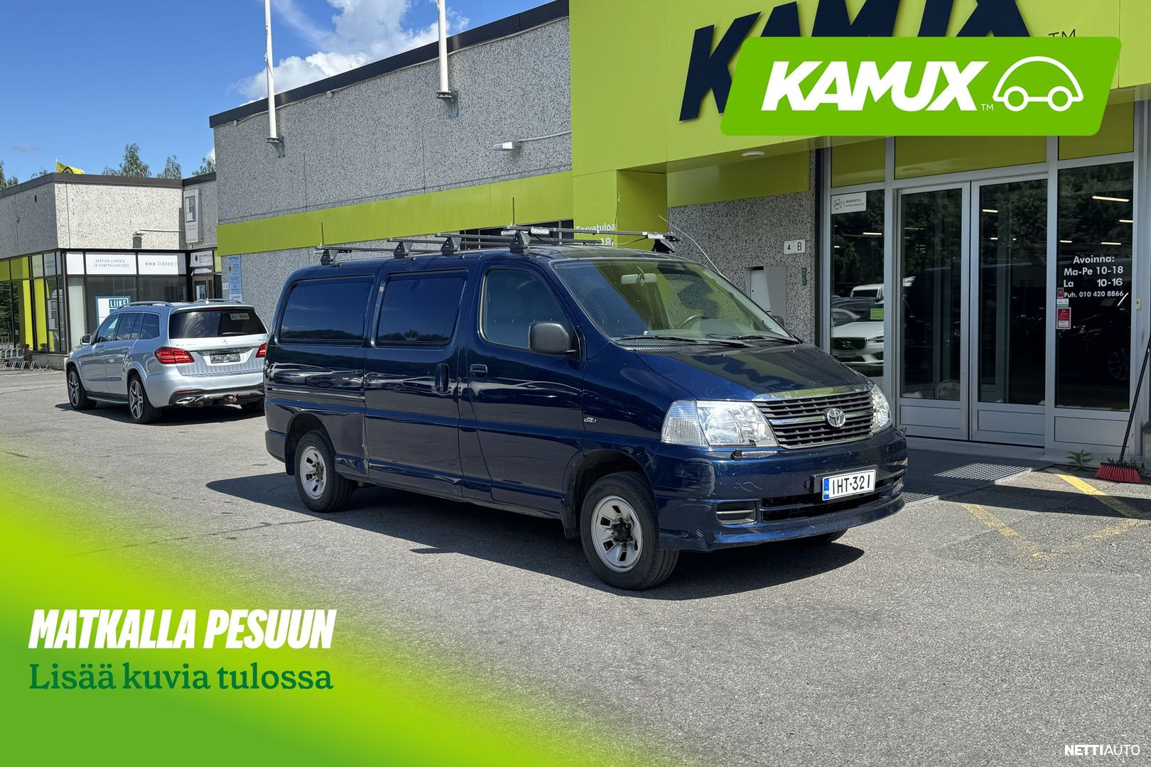 Toyota Hiace 2,5 D-4D 117 5ov pitkä 4WD