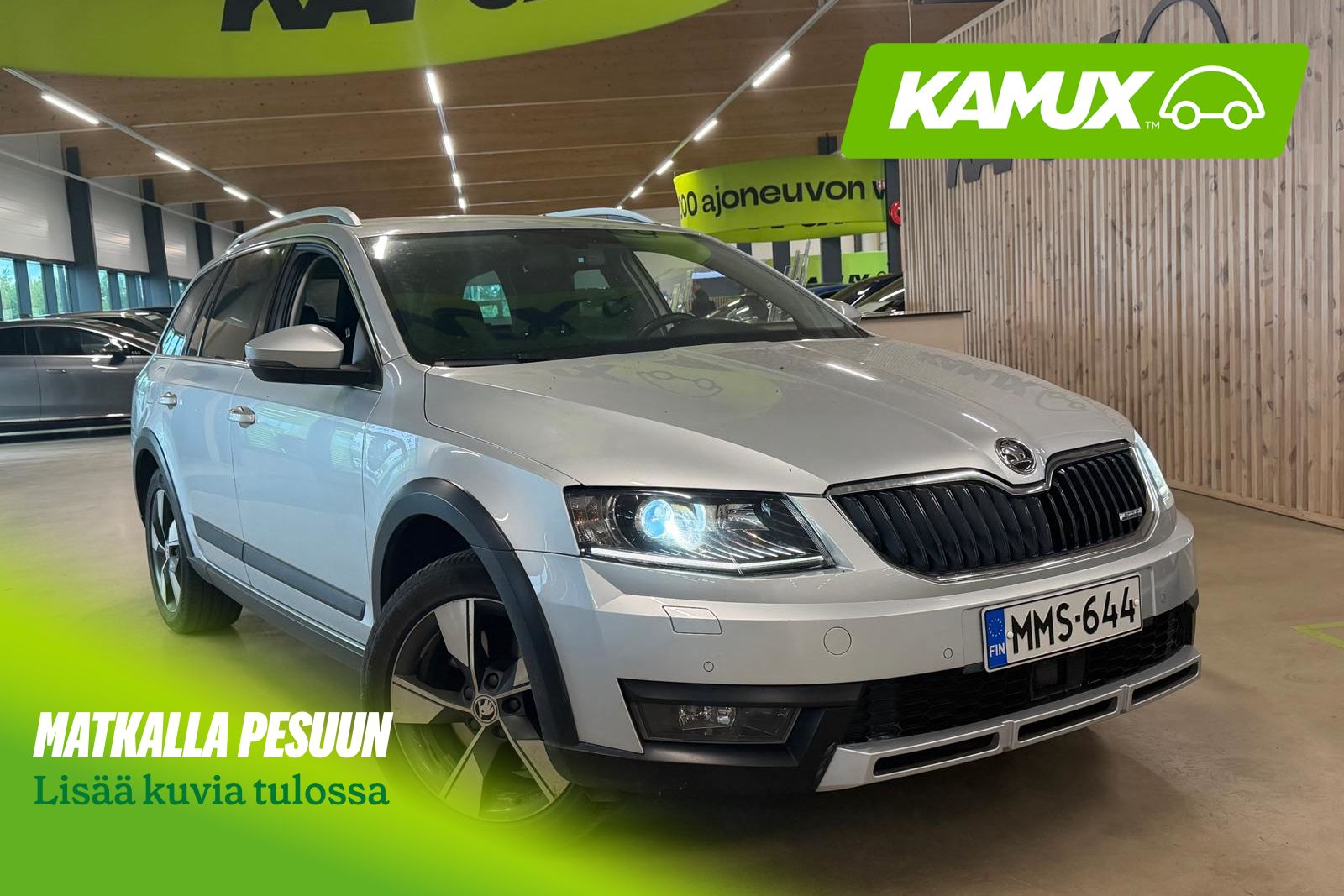 Skoda Octavia Octavia Combi 2.0l TDI 4x4 Scout *1-OM SUOMI-AUTO*