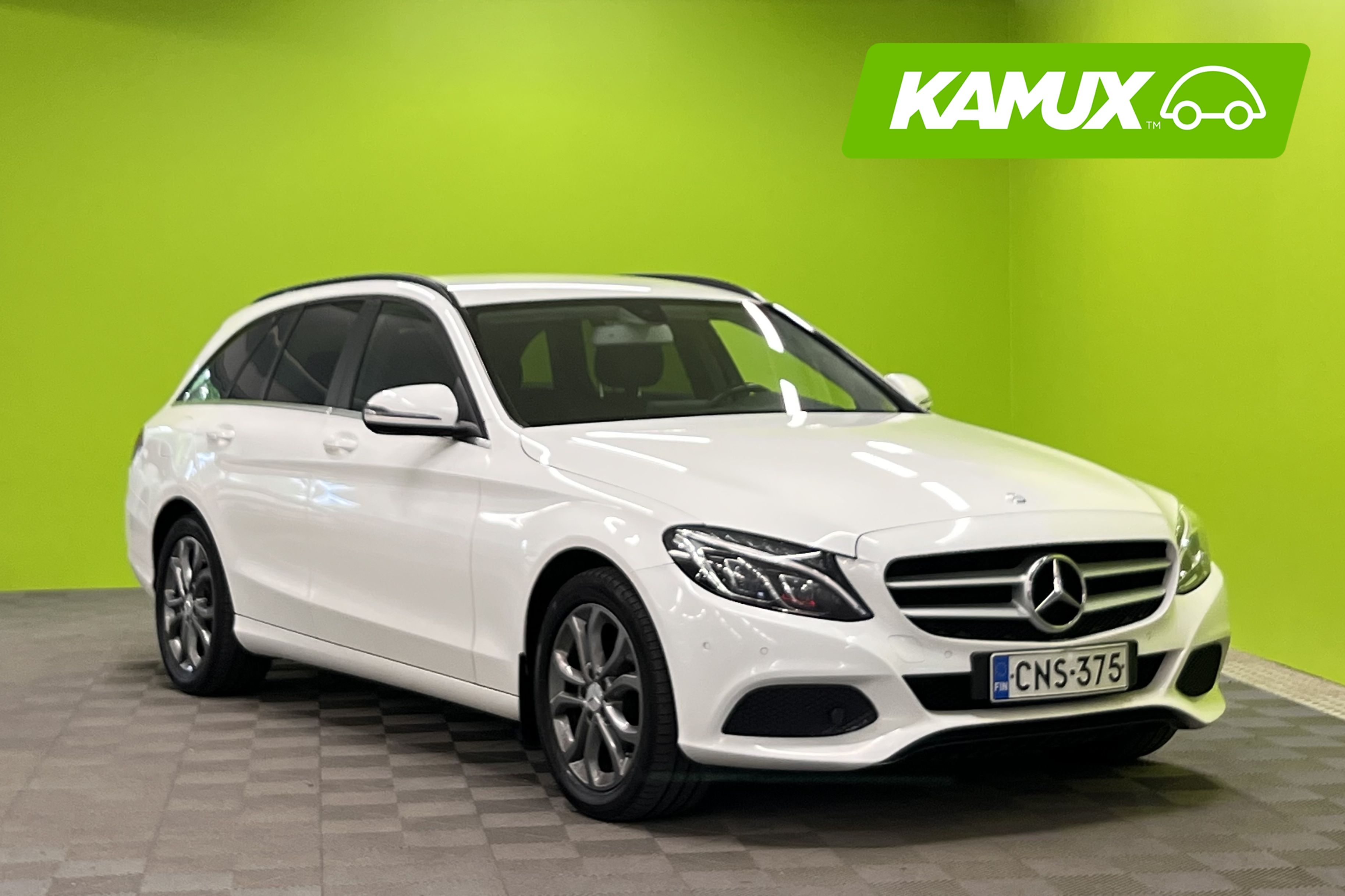 Mercedes-Benz C 200 BlueTec T A Premium Business - Kaksilla hyvillä renkailla ja juuri tehty laaja huolto!