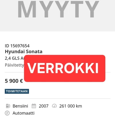 Hyundai Sonata 2007, kuva 2/10