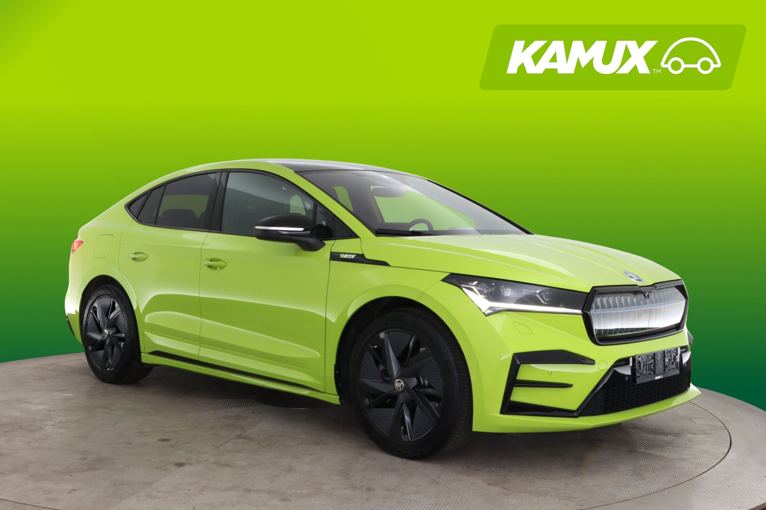 Skoda Enyaq Coupe 80x 4x4 RS iV ** Mamba Green- värillä **