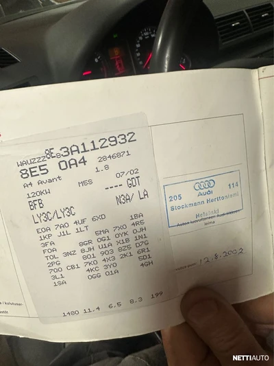Audi A4 2002, kuva 7/8