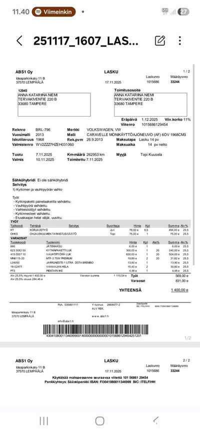Volkswagen Caravelle 2013, photo 8/8