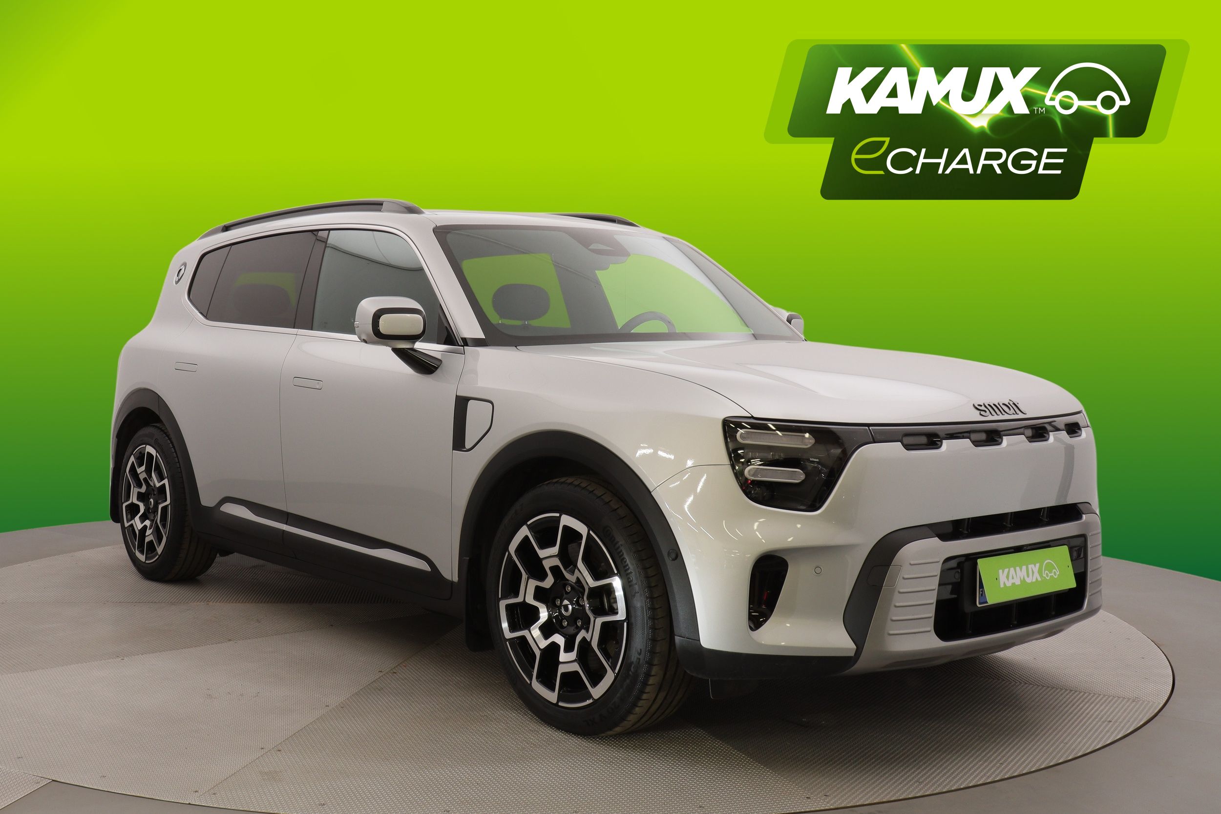 Smart #5 100kWh, Pulse - Kattavasti varusteltu yksilö kaksilla vanteilla!