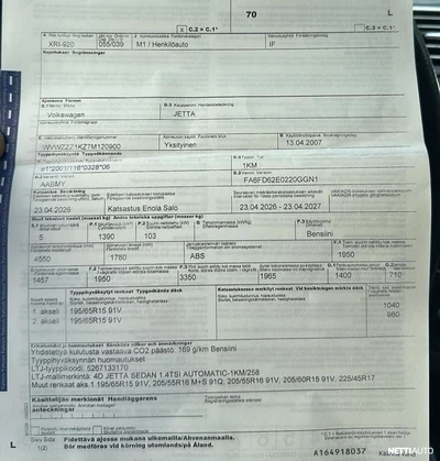 Volkswagen Jetta 2007, photo 5/9