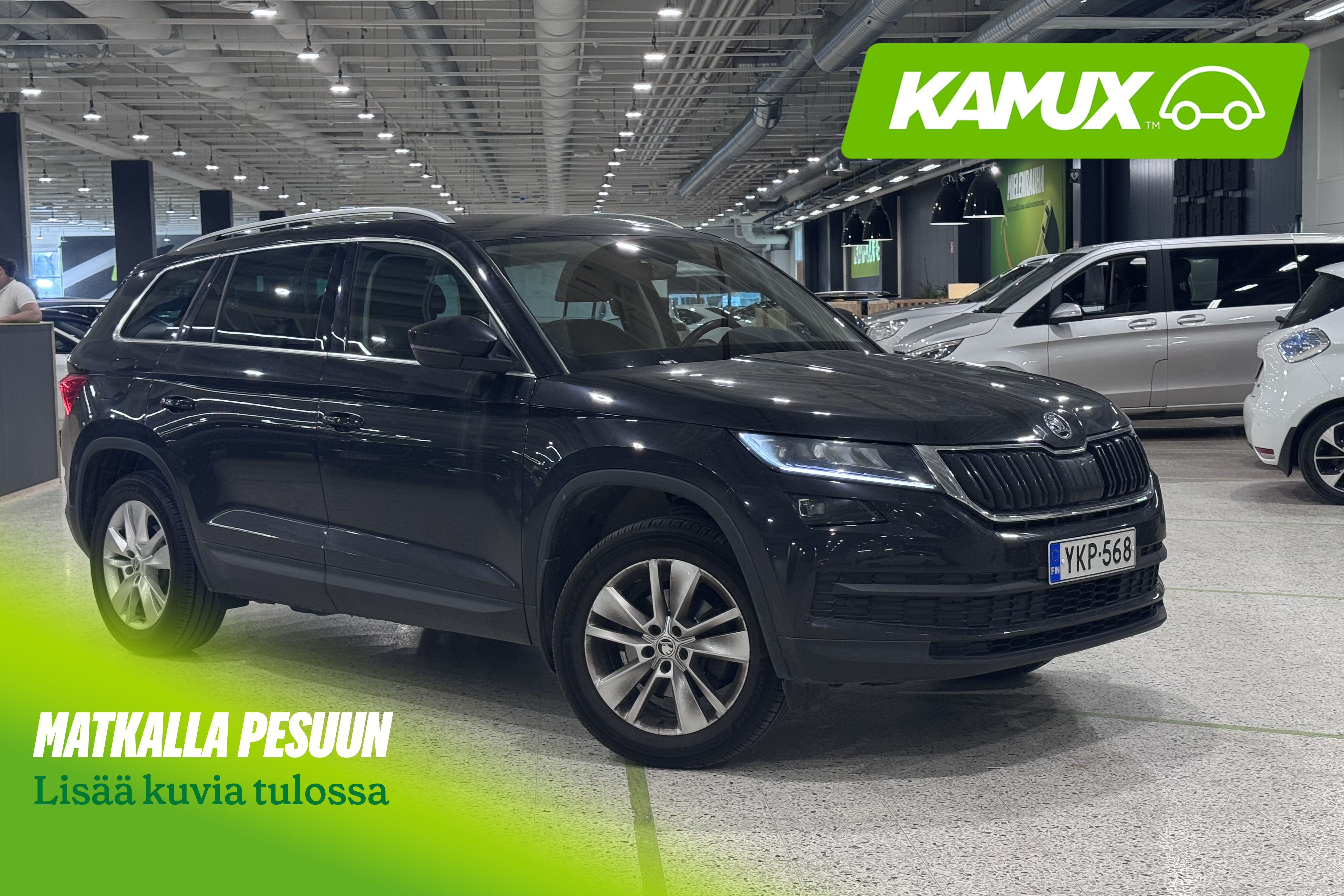 Skoda Kodiaq 2,0 TDI 150 "125 EDITION" 5-Paik DSG Autom. **Hyvin varusteltu, näyttävä yksilö**