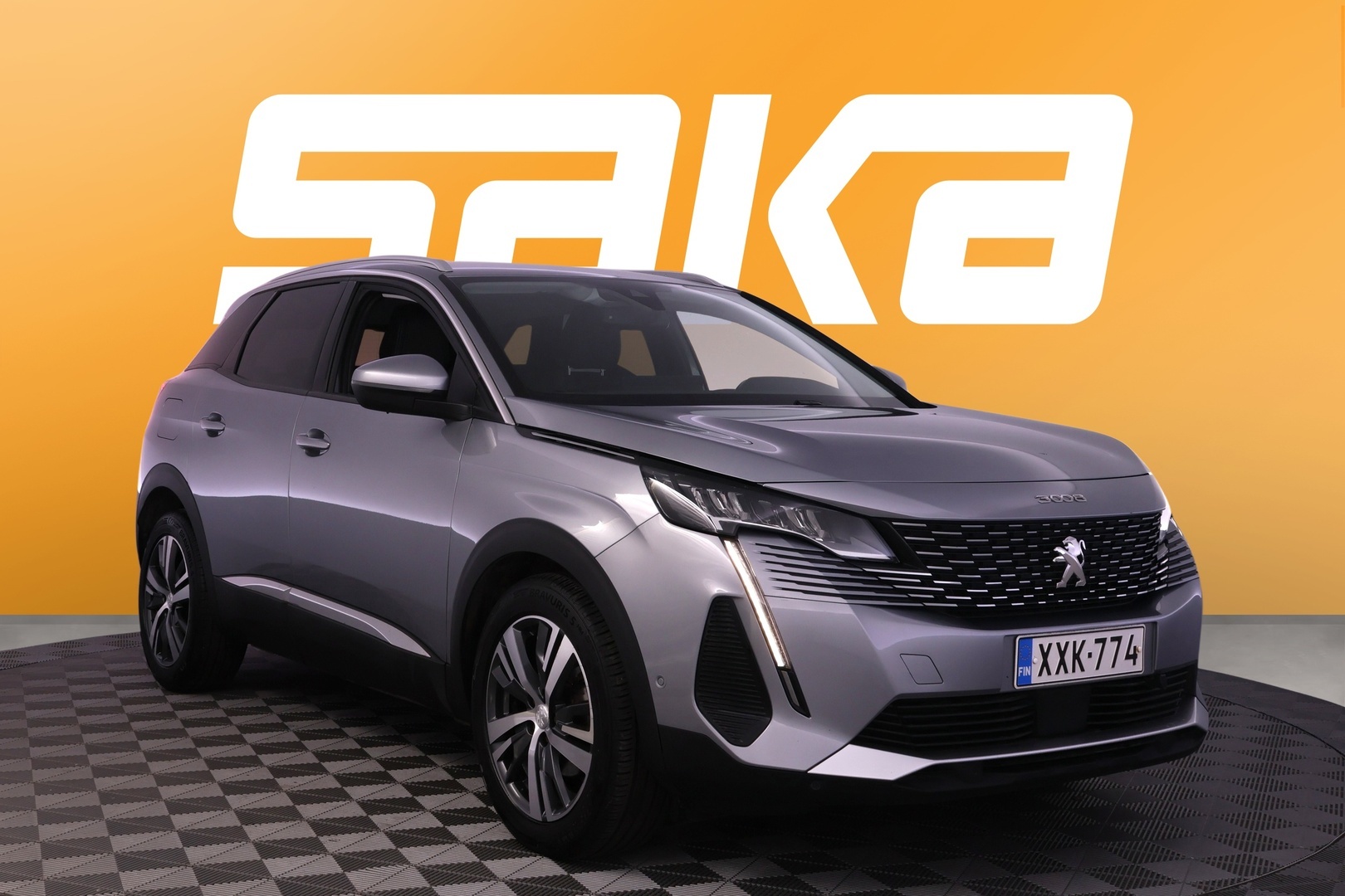 Peugeot 3008 Allure Pack PureTech 130 EAT8-aut.** 1-Om. Suomi-auto / ACC / P-Kamera / KeyLessGo / BLIS / Puolinahat / LED / Navi