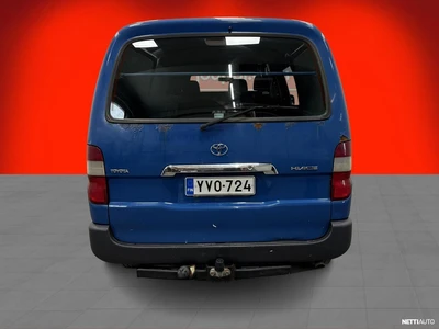 Toyota Hiace 2,5 D-4D 95 4ov pitkä 2010, photo 7/27