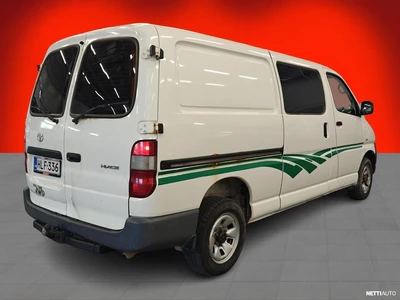 Toyota Hiace 2,5 D-4D 100 5ov pitkä 4WD 2004, photo 6/35