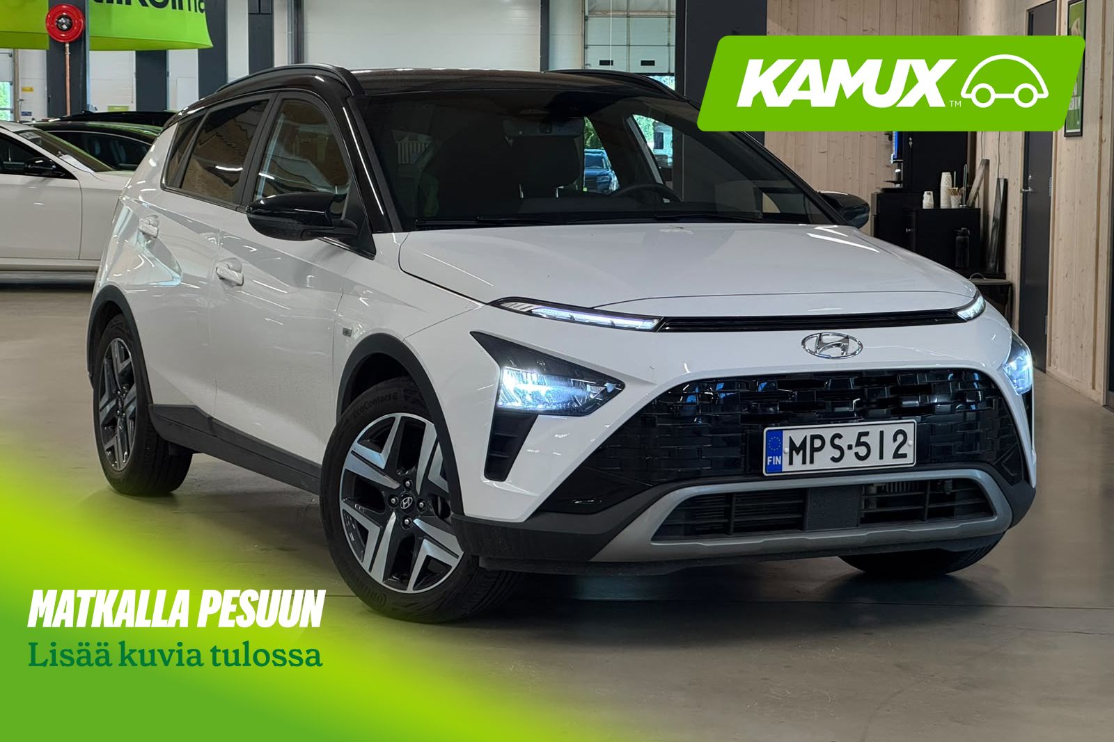 Hyundai Bayon 1.0 T-GDi 100 hv 48V Hybrid 7DCT-aut. Black * Suomi-Auto! *