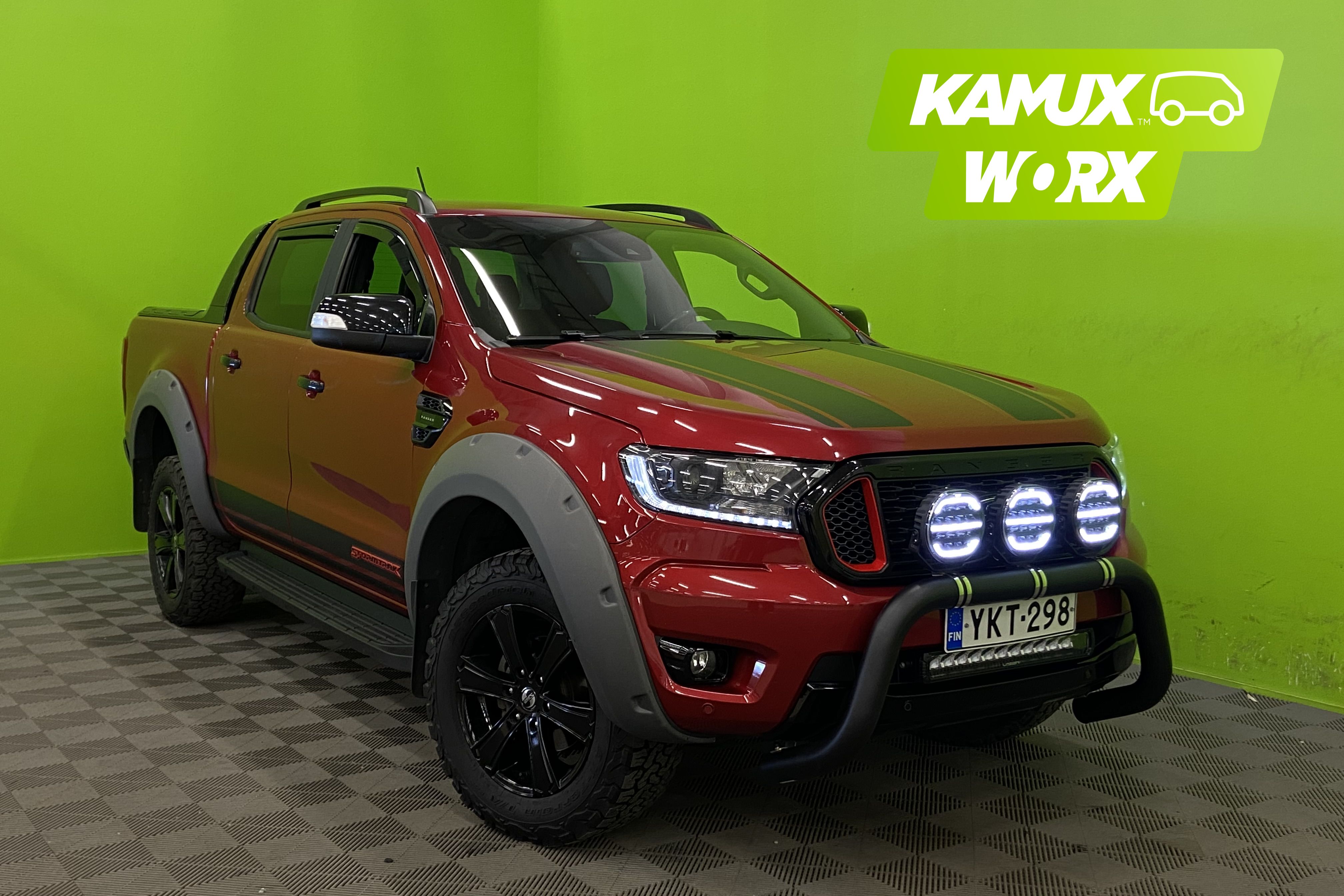 Ford Ranger Double Cab 2,0 TDCi 213 hp A10 4x4 Stormtrak 5-Paikkainen Kevyt K-A