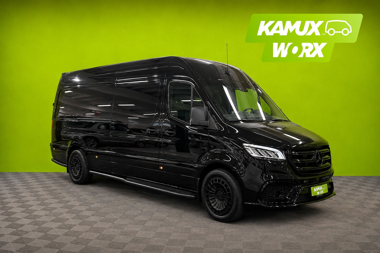 Mercedes-Benz Sprinter 319CDI pitkä A3 A 2+3-Paikkainen Jatko-ohjaamo