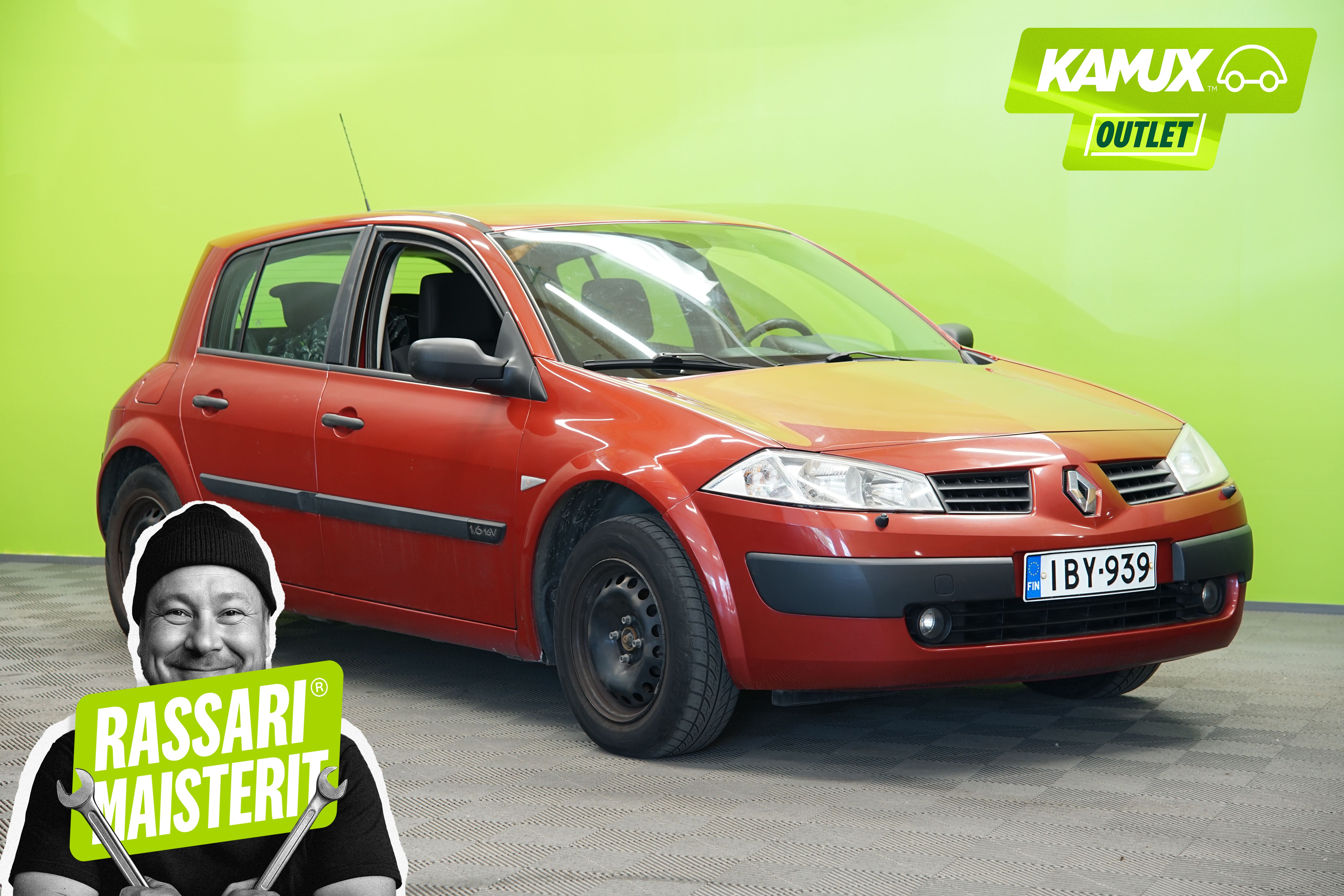 Renault Megane 4D MEGANE HATCHBACK 1.6 16V **LEIMAA 11/2026**