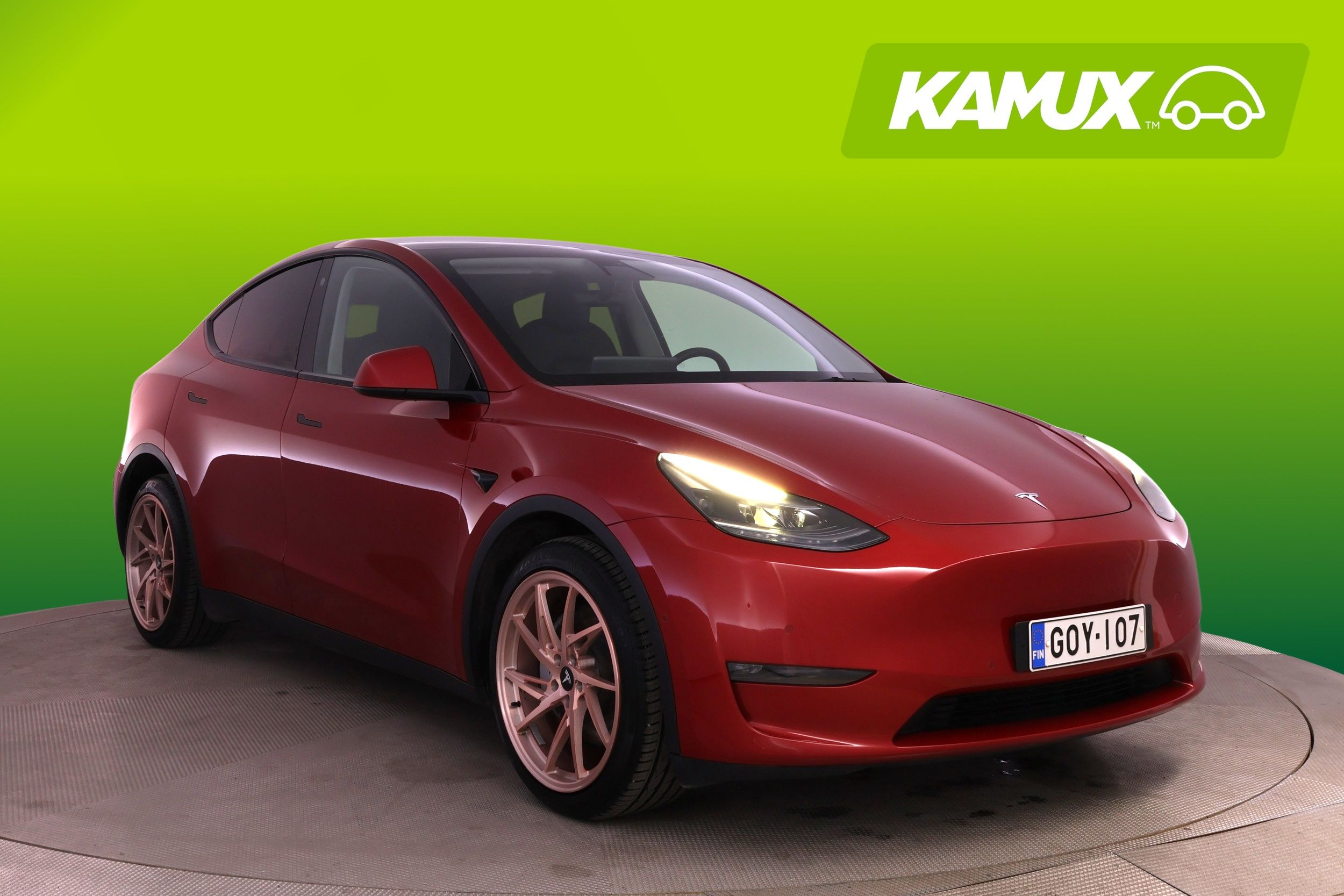 Tesla Model Y Long Range *2x Renkaat ja vanteet!*