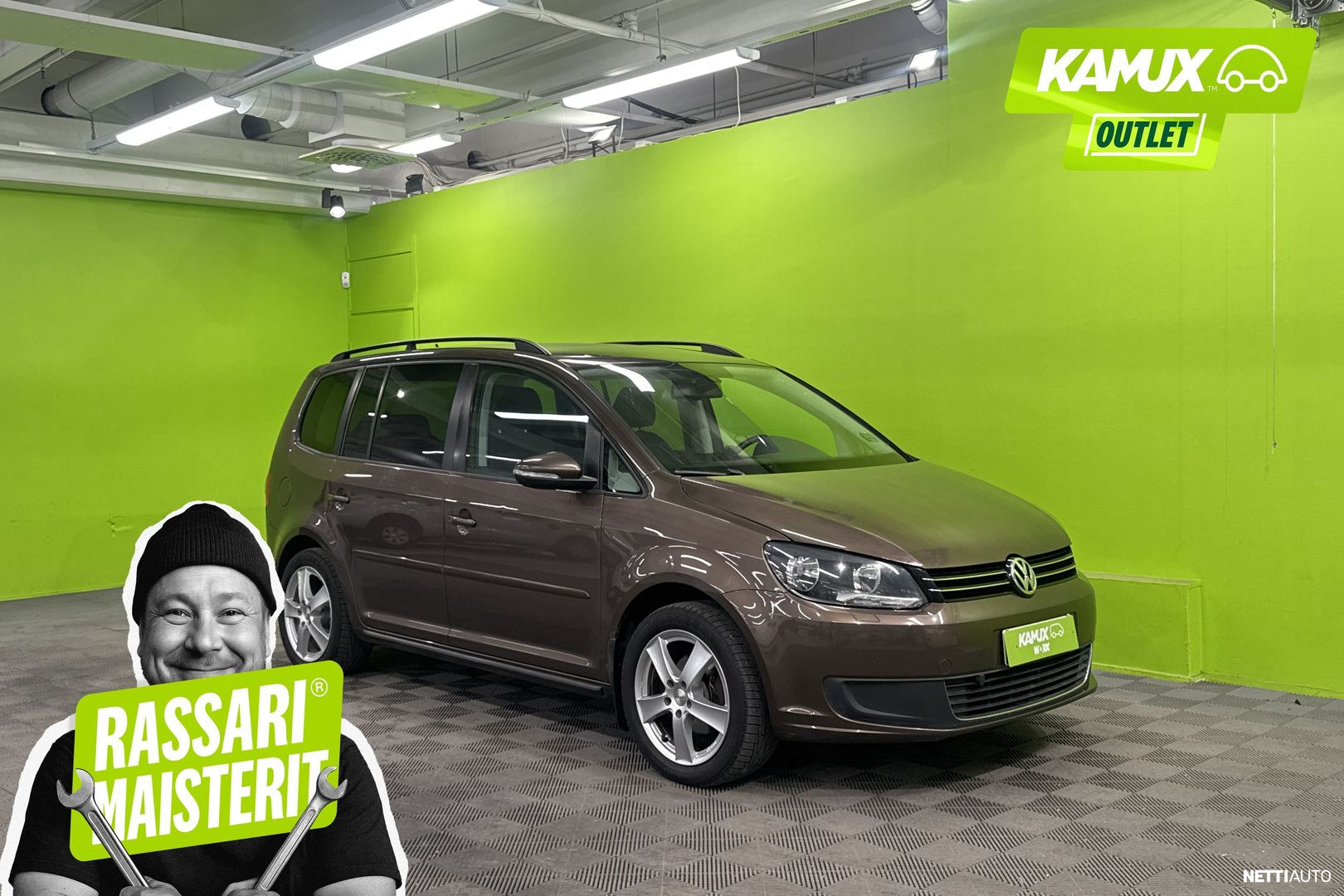 Volkswagen Touran Comfortline 1,6 TDI 77 kW (105 hv) DSG-automaatti