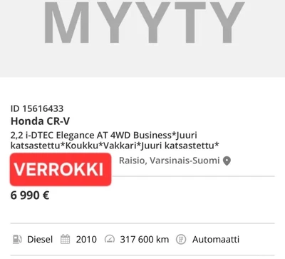 Honda CR-V 2010, kuva 2/17