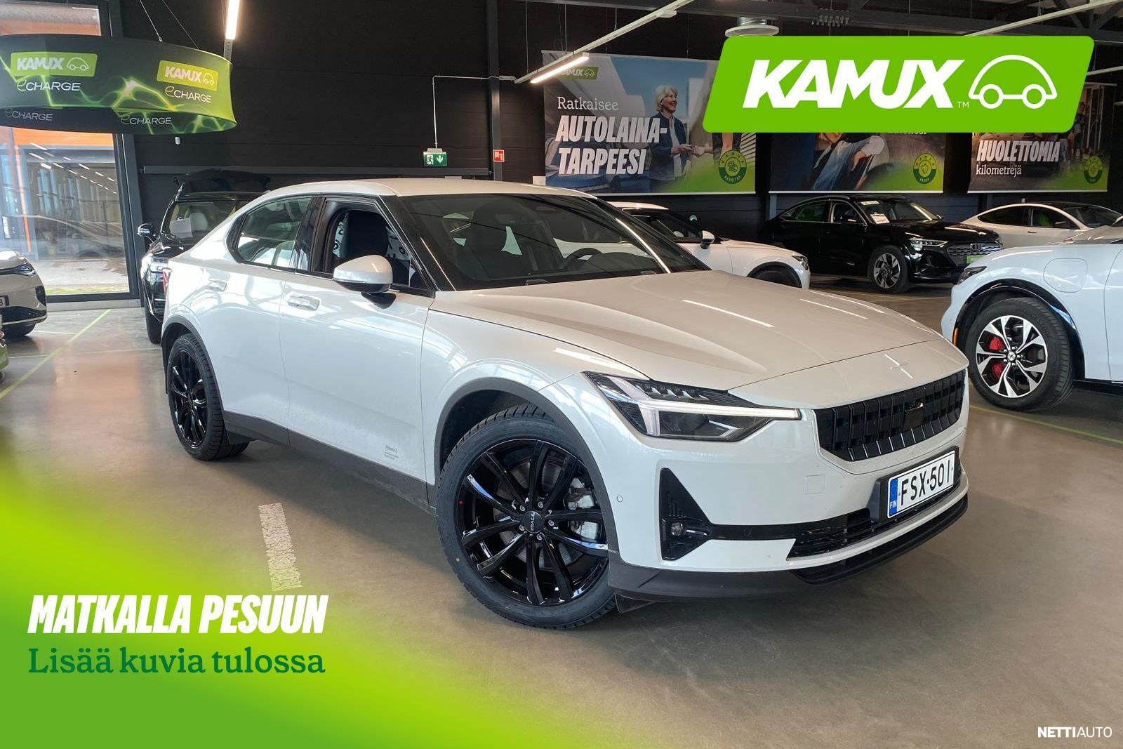 Polestar 2 Long Range Dual Motor, 300kW, 78kWh ** Uudet Talvirenkaat **