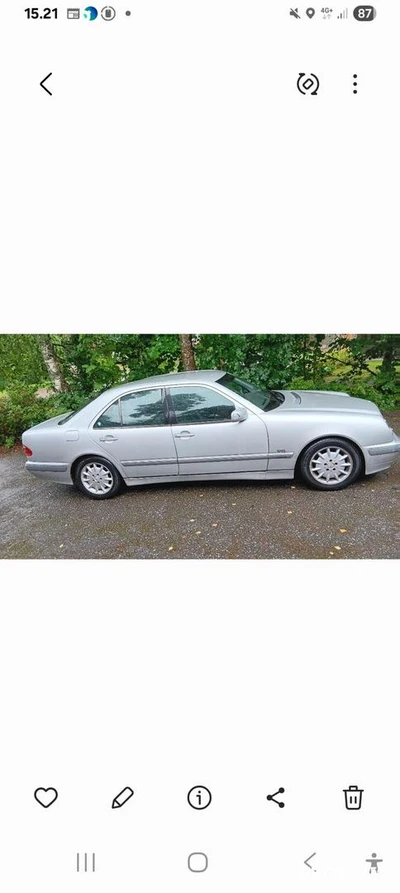 Mercedes-Benz 240 mb W210 2.6 V6 2001, kuva 1/10