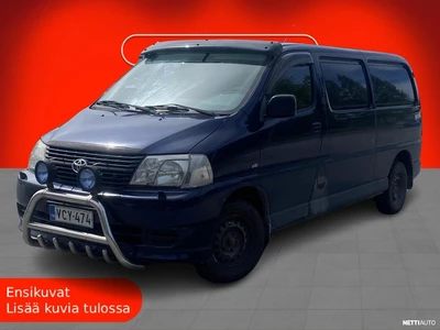 Toyota Hiace 2,5 D-4D 95 4ov pitkä 2007, photo 1/5