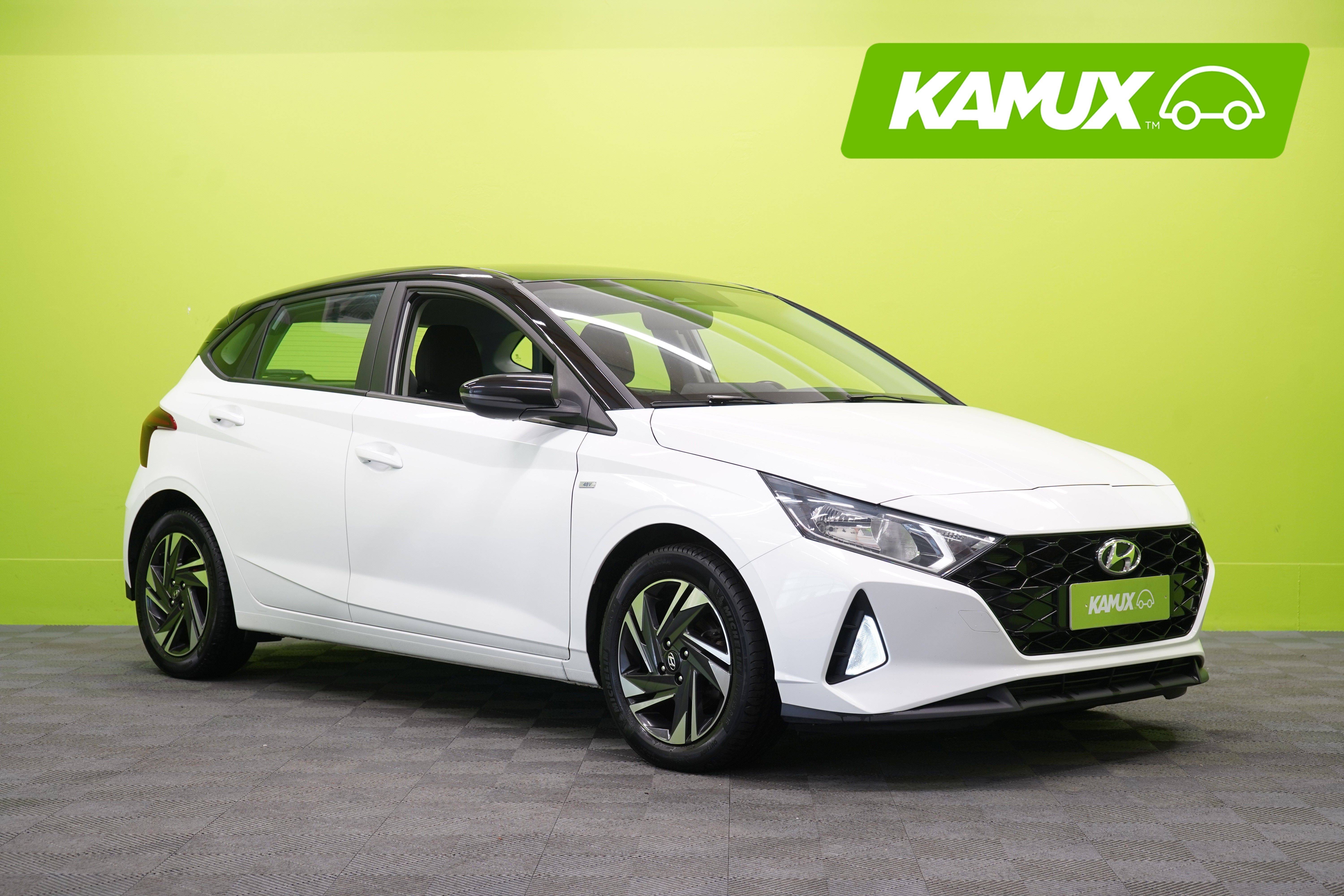 Hyundai i20 1,0 T-GDI 100 hv 48V 7DCT Black Hybrid MY21 *Uudempi korimalli!*