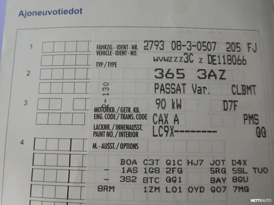 Volkswagen Passat 2013, kuva 6/10