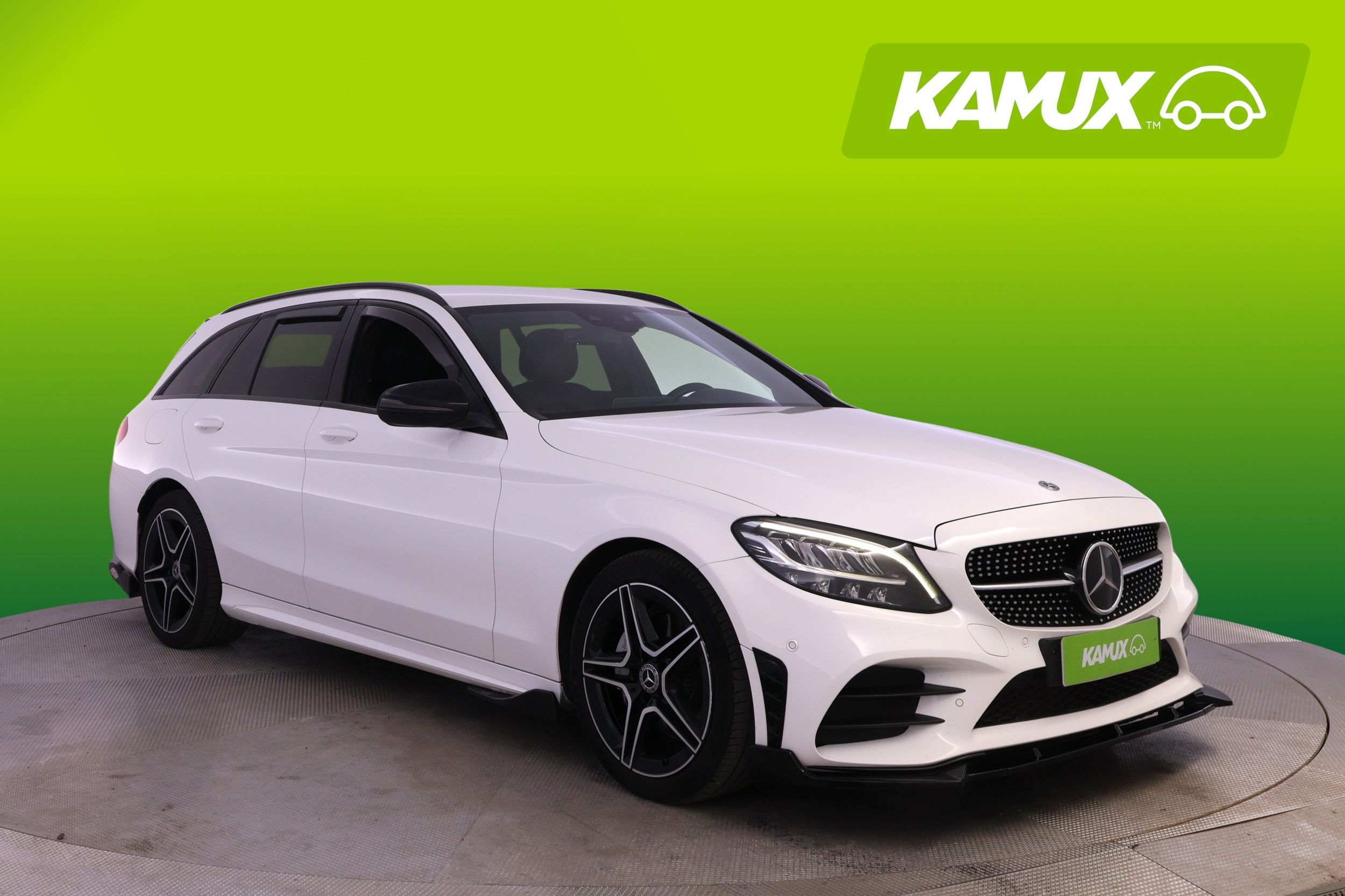 Mercedes-Benz C 200 d T A Business AMG * NÄYTTÄVÄ FACELIFT LIPPASARJALLA! *