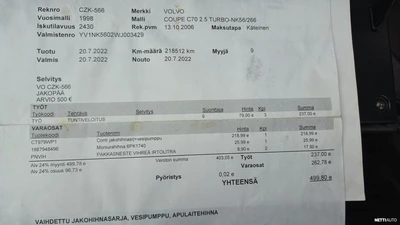 Volvo C70 1998, kuva 5/6