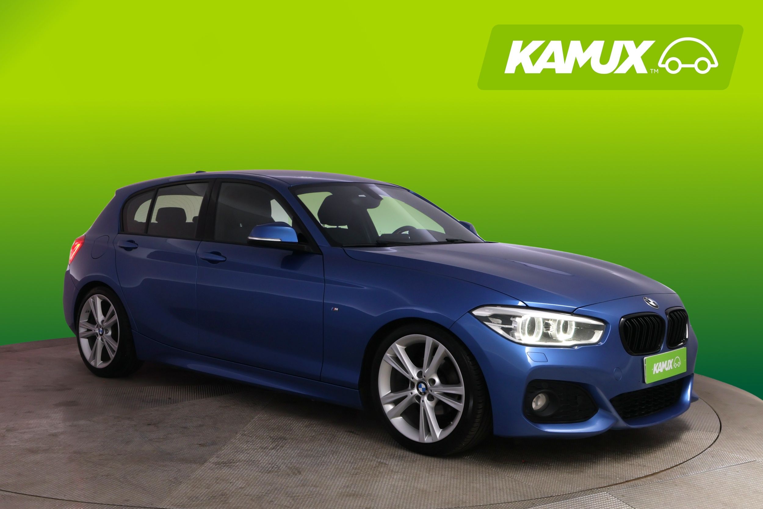 BMW 118 F20 LCI M-Sport *KETJU VAIHDETTU!*B38!*Estoril Blau!**HYVIN HUOLLETTU!**